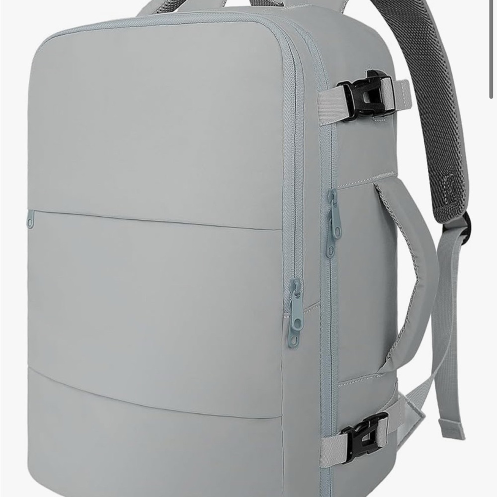 Modern Light Gray Backpack for Everyday Use